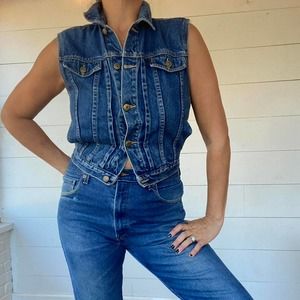 Vintage bossalini jean jacket